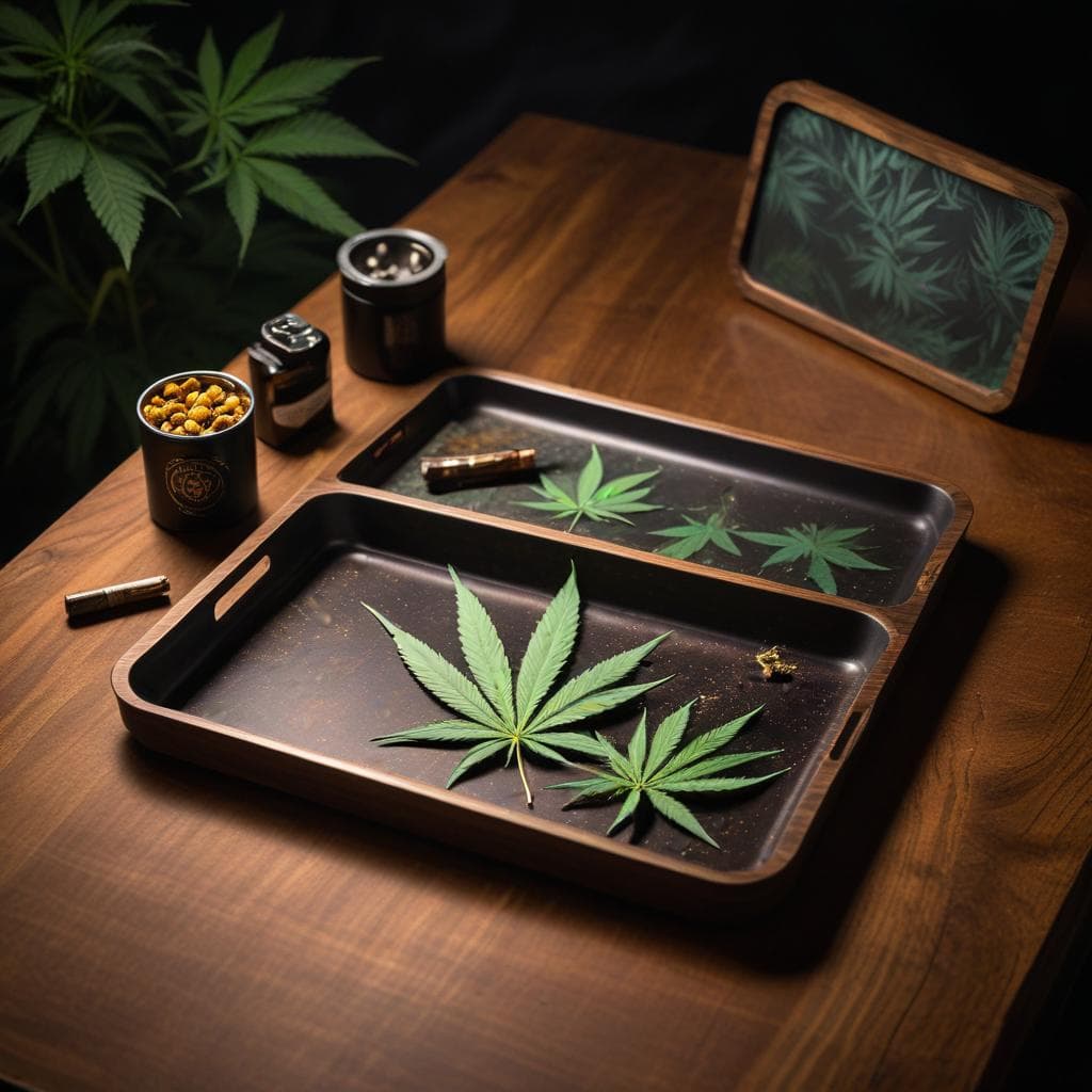 Metal vs Wood vs LED Rolling Trays: Which is Best for Your Brand?